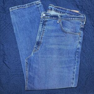Levi's 550 Men Relaxed Fit Straight Leg Blue Denim Jeans 42X30
